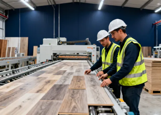 CoreTec flooring manufacturing facility