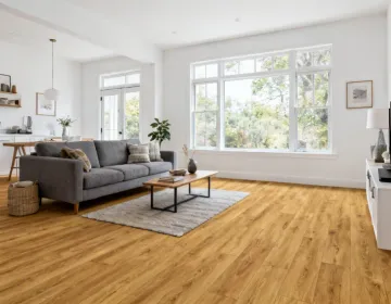 CoreTec Cairo Oak in modern living room